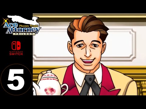 Phoenix Wright: Ace Attorney - Walkthrough Gameplay Part 5 - Bellboy Testimony【Switch】