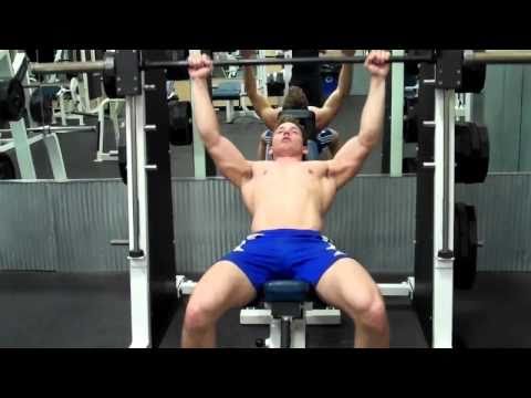 Smith Machine Incline Bench Press