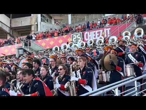 12-31-24 Citrus Bowl South Carolina vs Illinois featuring the University of Illinois Marching Illini