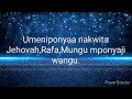 MAJINA YOTE MAZURI Lyrics By Dieumercie Ft Naomi Mugiraneza
