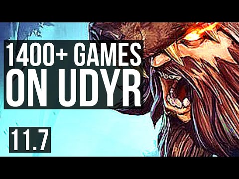 UDYR vs VOLIBEAR (JUNGLE) | 7/0/9, 1400+ games, Godlike, 800K mastery | EUW Diamond | v11.7
