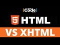 HTML Vs XHTML Explained Difference Between HTML And XHTML HTML For Beginners SimpliCode