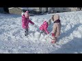 الثلج ولعب للأطفال Snow Playing For Kids