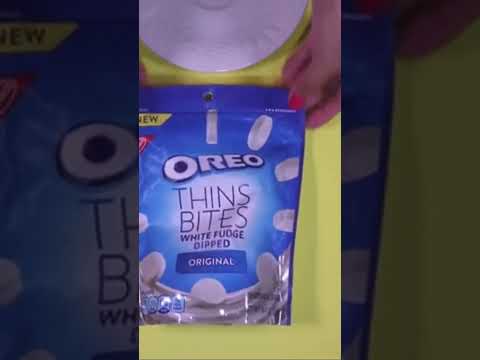 Oreo Thins Bites White Fudge Dipped #oreo #oreos @Oreo