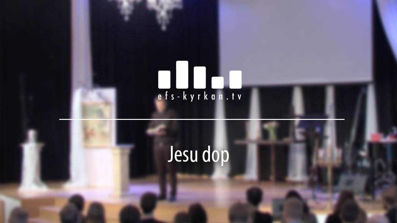 Jesu dop