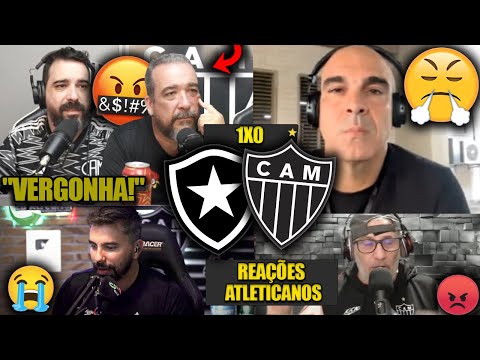 REAÇÕES dos ATLETICANOS - BOTAFOGO 1X0 ATLÉTICO-MG - BRASILEIRÃO 2025 - VAMOS RIR DO GALO!