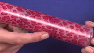 Houston&#39;s Pink Leopard Massager 6.5 in.