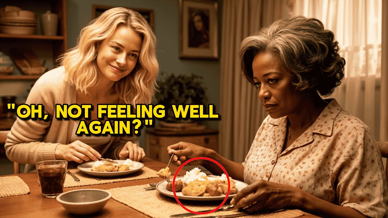 Black Woman Keeps Getting Sick from DIL's Food, Until She Brings Her Own Dish and Finds the Truth...