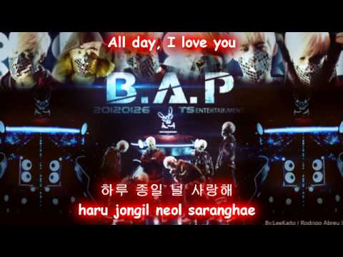 B.A.P Secret Love [Eng Sub + Romanization + Hangul] HD