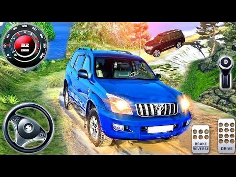 Offroad Jeep Driving Simulator - Luxury SUV 4x4 Prado Stunts - Android GamePlay #6