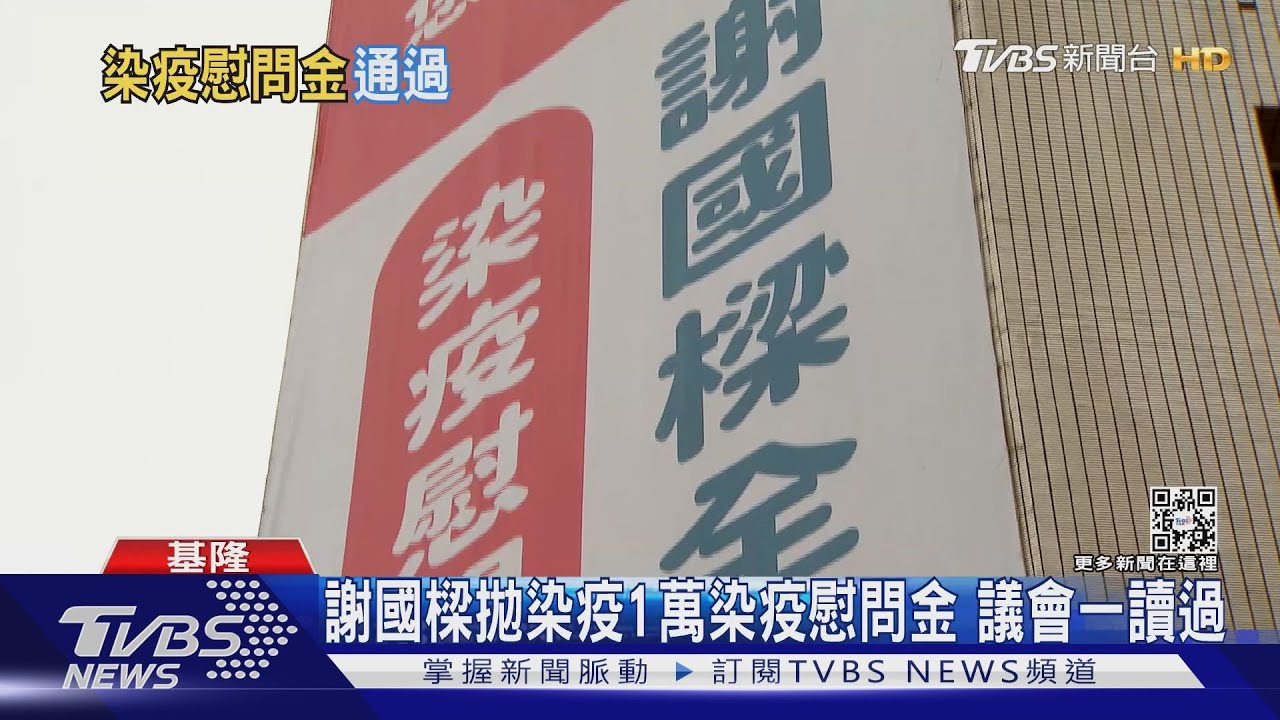 提案才通過！　謝國樑急撤「染疫慰問金」布條