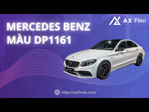 CÙNG ĐẠI LÝ TÂN PHÚ WRAP CHIẾC MERCEDES BENZ MÀU DP1161 #axwrapfilm #trend #wrapcar #axfilm