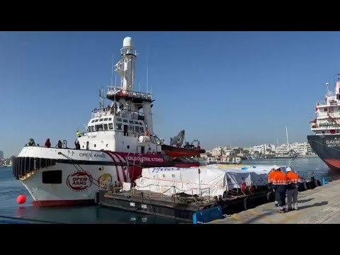 First aid vessel for war-ravaged Gaza leaves Cyprus port | AFP