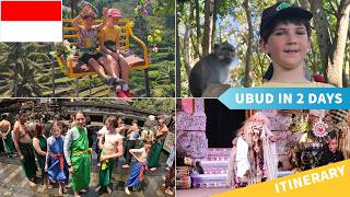 Ubud Itinerary 2 Days in Bali Indonesia Guide — Best Things To Do with Kids