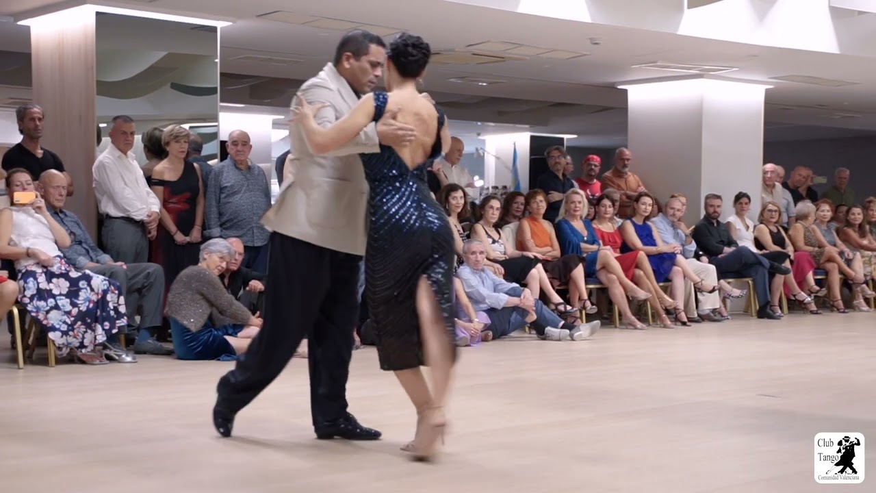 Marina Alcalde & Carlos Estigarribia at XXII Encuentro Internacional Tango Valencia 2025 (2/4)