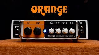 Video thumbnail for Orange Little Bass Thing 500w Bass Head | Gear4music by Gear4music Guitars