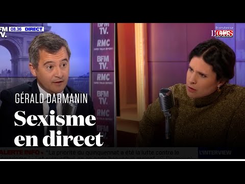 "Calmez-vous madame, ça va bien se passer" : le dérapage de Darmanin face à Apolline de Malherbe