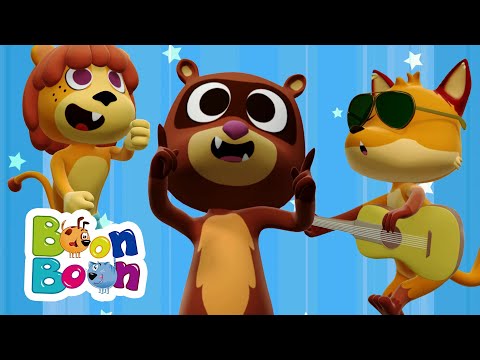 Dansăm cu prietenii lui Roco! | Colaj de cântece ritmate cu animale | Cântece pentru copii BoonBoon
