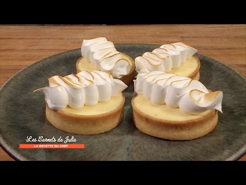 Recipe: Lemon Meringue Tarts by Thierry Marx - Les Carnets de Julie - Lemon Tart