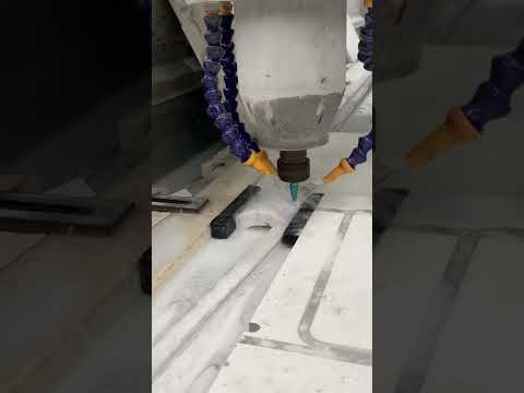 Volakas White Marble Convex CNC Engraving Tile Supplier | marble carving | CNC Carving | Convex Tile