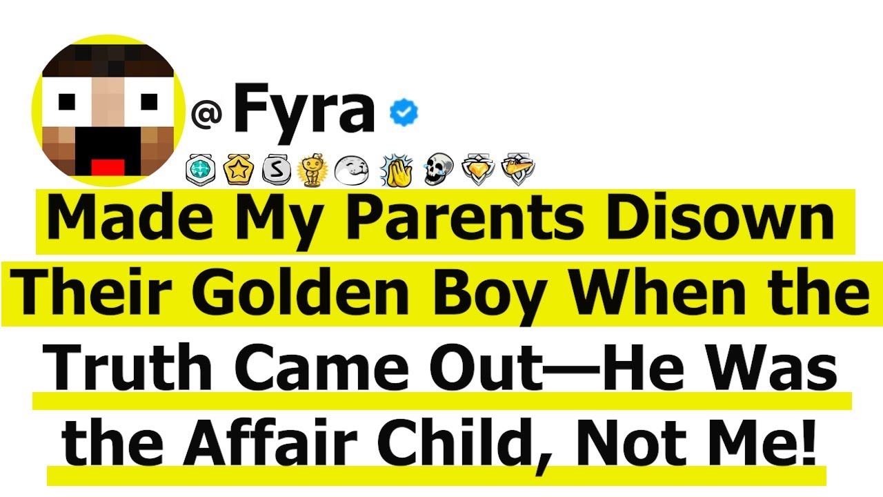 Made My Parents Disown Their Golden Boy When the Truth Came Out—He Was the Affair Child, Not Me!