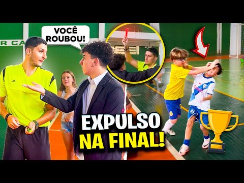 EXPULSARAM MEU IRMÃOZINHO NA FINAL DO CAMPEONATO E ISSO ACONTECEU…