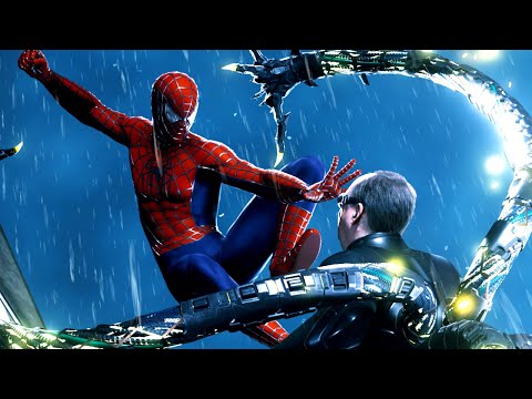 Tobey Maguire Raimi Suit vs Doctor Octopus Final Fight Scene - Spider-Man PC Mods
