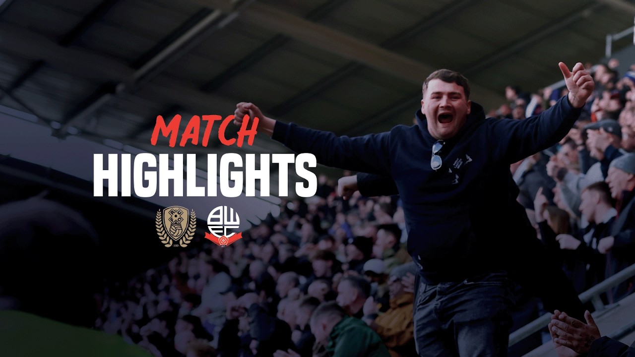 Rotherham United vs Bolton Wanderers Highlights