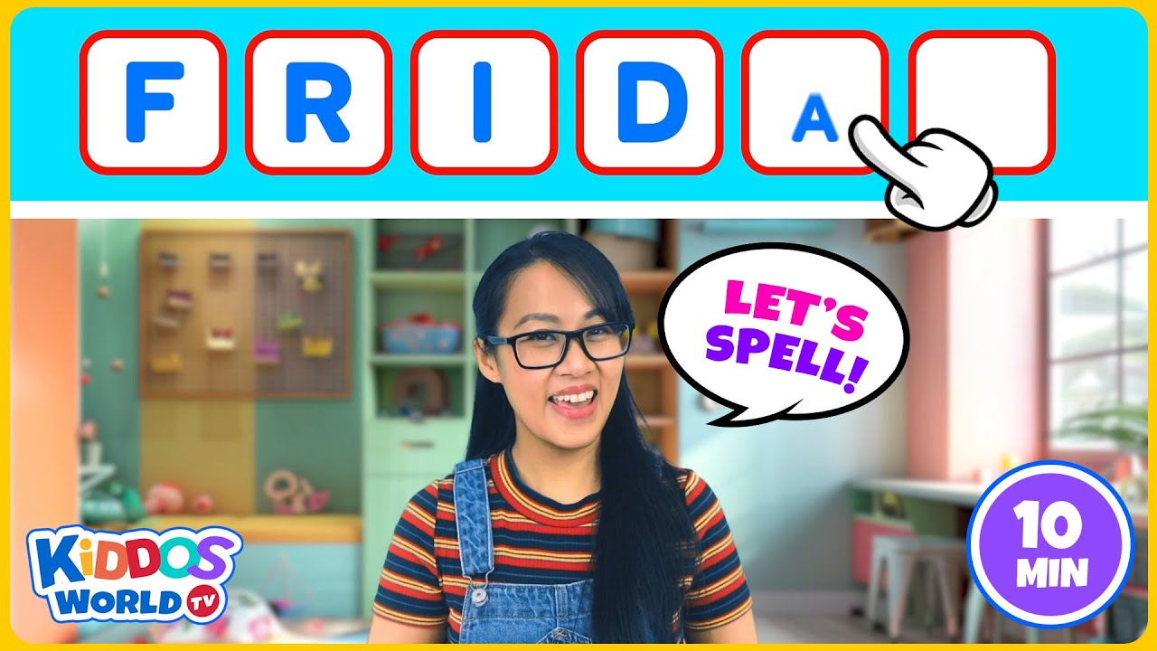 Days of the Week Spelling with Miss V | Learn about Monday through Sunday