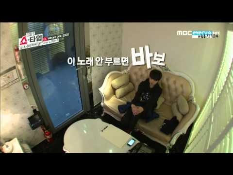 EXO Showtime Singing Gee Xiumin, Suho, Yixing, D.O, Jongin 140206
