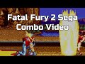 Fatal Fury 2 Combo Video Sega Genesis Mega Drive