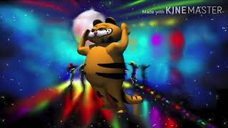 Garfield bailando la cancion de Movistar