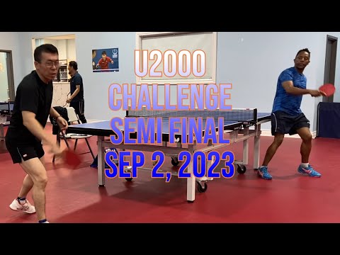 Dawit [1601] vs Kai MA [1513] - Semi Final - U2000 Challenge - KSTTC - Sep2, 2023 #tabletennis