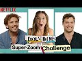 Zoomed-In Challenge with Millie Bobby Brown, Henry Cavill, + Sam Claflin | Enola Holmes