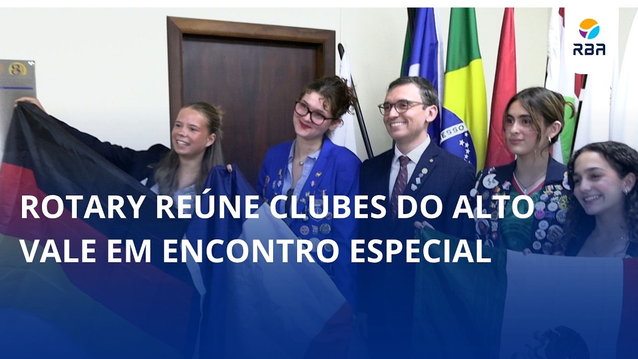 Rotary reúne clubes do Alto Vale em encontro especial