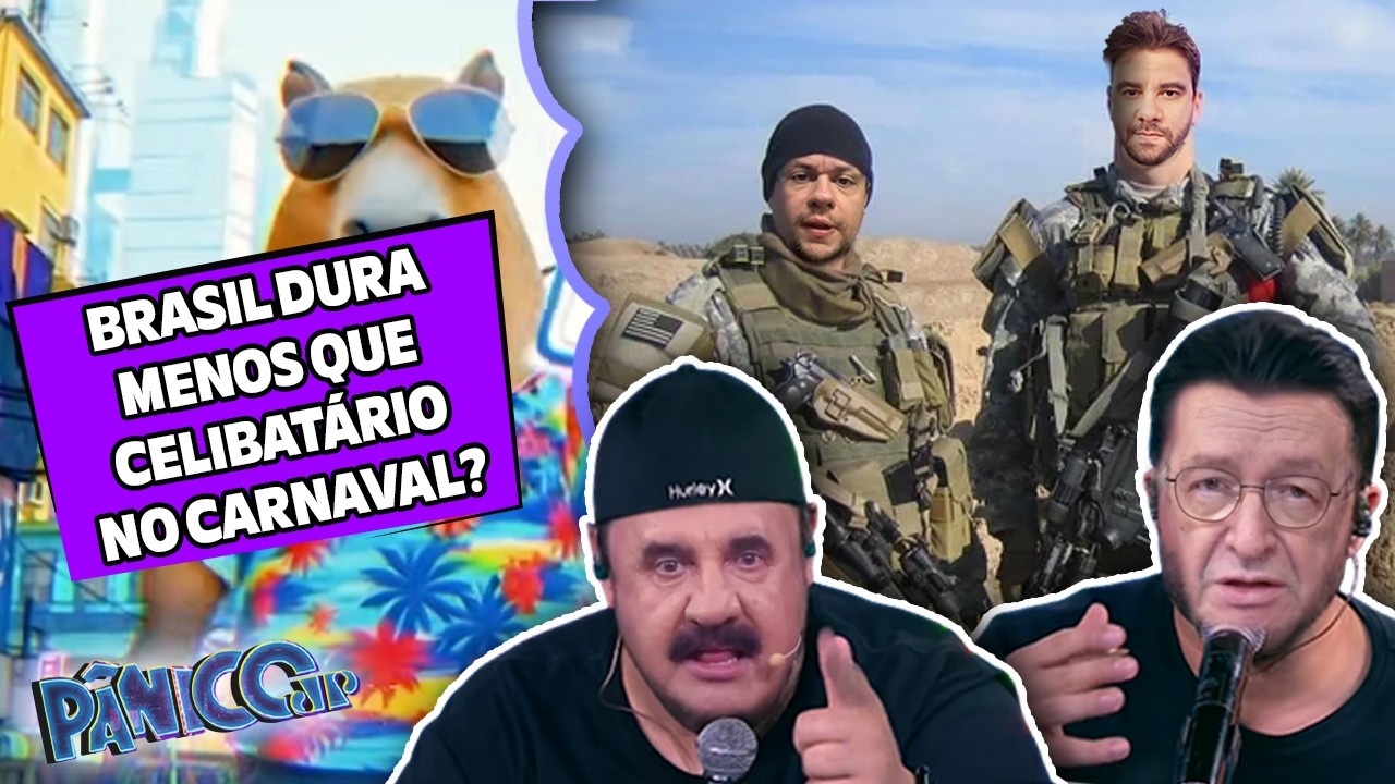 GUERRA EM PÂNICO OU PÂNICO EM GUERRA? EUA X IRÃ PODE SER TENSO, MAS VOCÊS JÁ VIRAM OLAVO X RATINHO?!