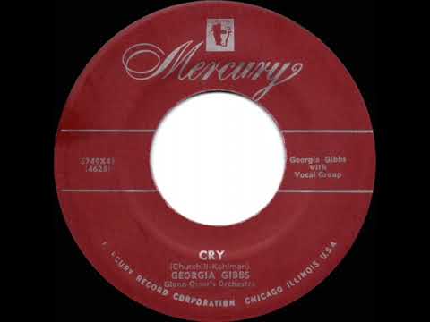 1952 Georgia Gibbs - Cry