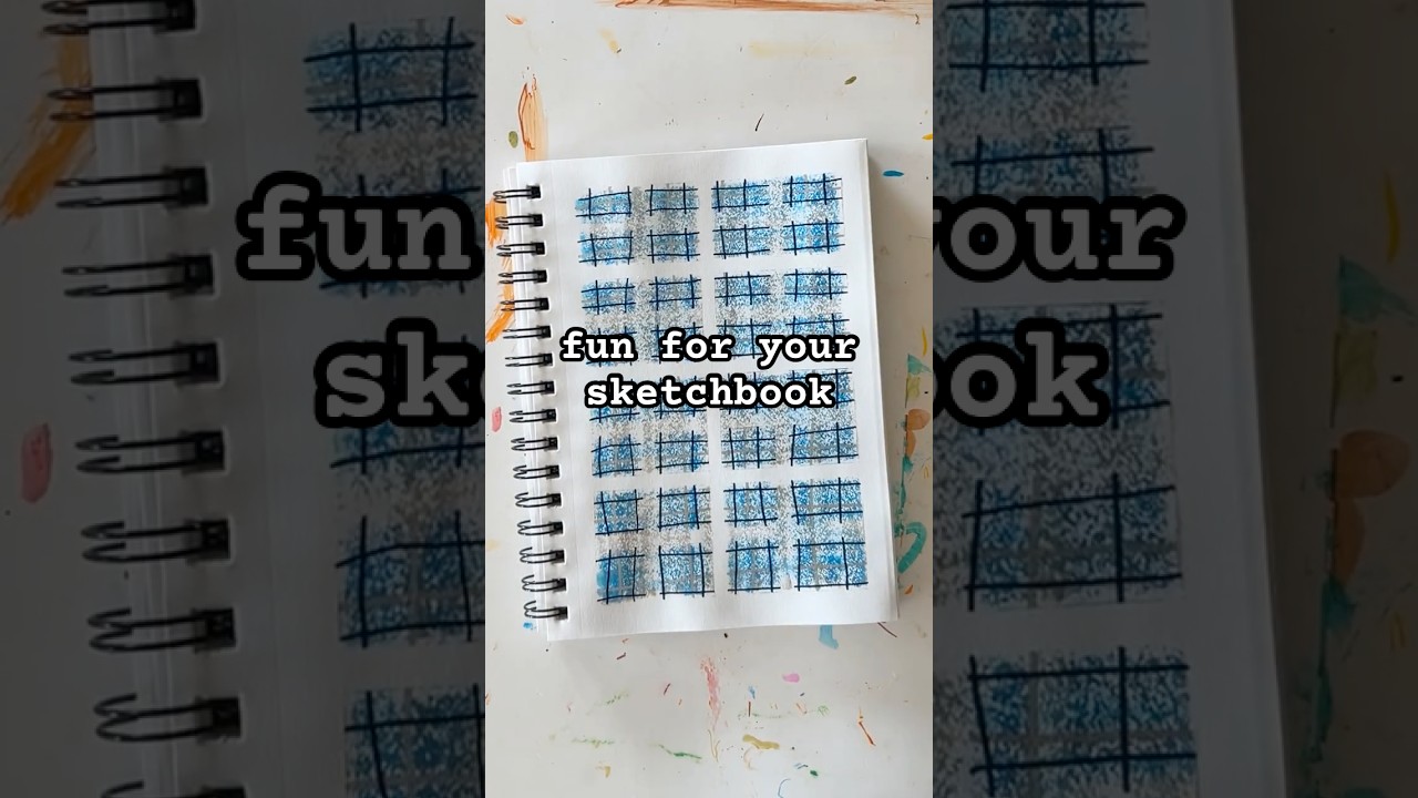 Fun Art Journaling Idea for Your Sketchbook #dailyart #easyart #artjournal