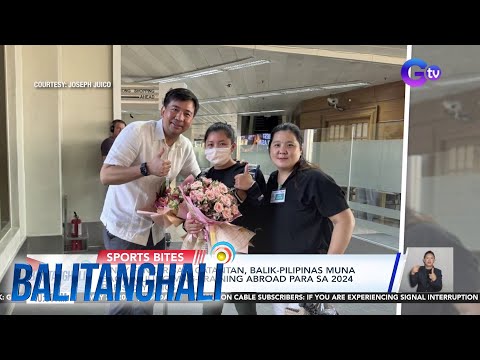 Pinay fencer Sam Catantan, balik-Pilipinas muna bago muling mag-training abroad… BT