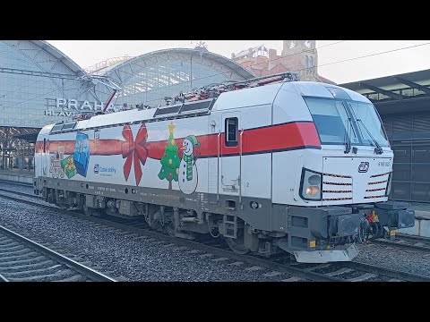 Vlaky Praha hl. n., prosinec 2024, GVD 2025