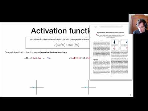 Group Equivariant Deep Learning - Lecture 2.6: Activation Functions for Steerable G-CNNs
