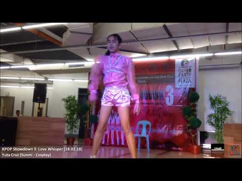 Yuta Cruz (Sunmi - Cosplay) on KPOP Showdown 3: Love Whisper
