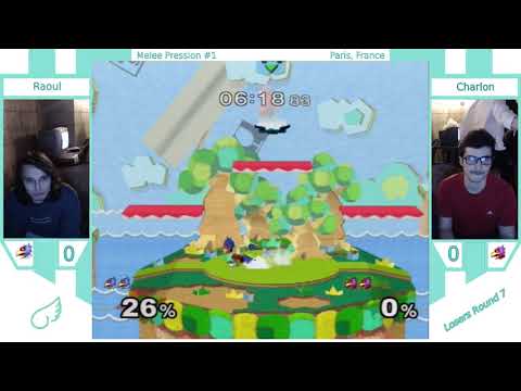 Melee Pression - Raoul (Falco, Fox) vs. Charlon (Falco) - Losers Round 7