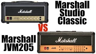 Video thumbnail for Marshall JVM205H vs Studio Classic 20 by thejay (Big Battle Bear)