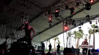 Death Grips - Lost Boys and Guillotine - Live Coachella 2012