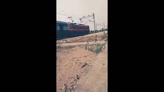preview picture of video '56503-- BNC ~ BZA Passenger with WAP 7 LOCO RED'
