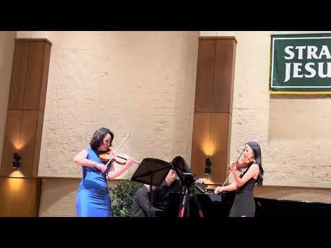 Navarra (Spanish Dance),op.33 Pablo Sarasate by Joyce Jang and Thy Yen Tong