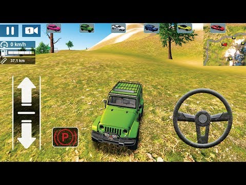 Offroad 4x4 Mountain: Green Jeep Driving Simulator 2020 - Android GamePlay 3D
