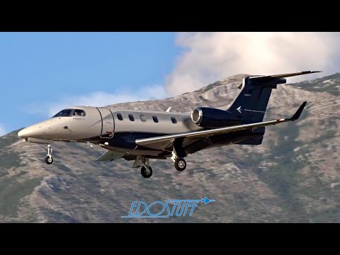 Embraer EMB-505 Phenom 300 OK-PHM - Landing at Dubrovnik Airport LDDU/DBV