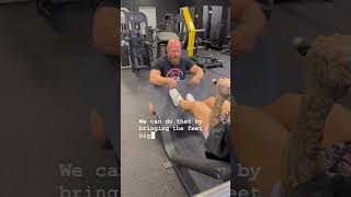 If your knees hurt from hack squats, leg presses, squats etc you probably have a discrepancy bt the